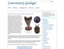 Tablet Screenshot of lowcountrygeologic.com